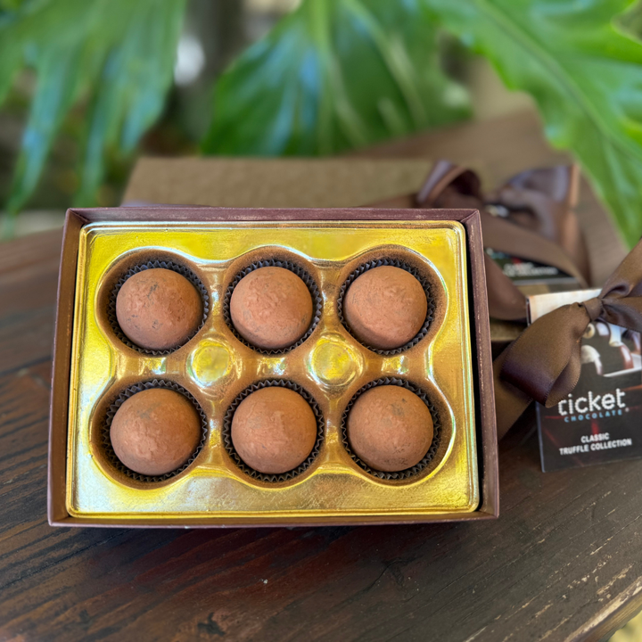 Ticket Chocolate Truffles Gift Box