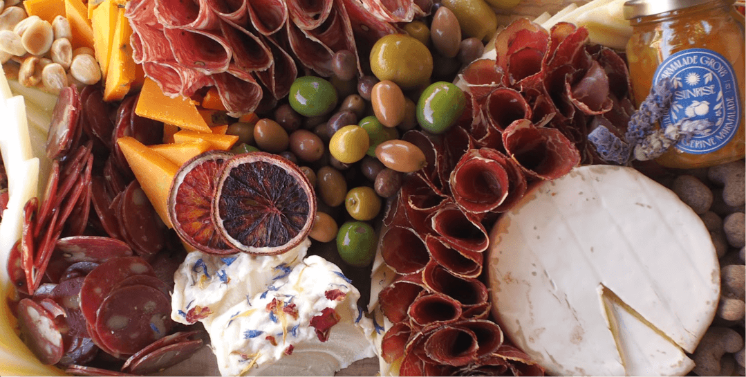 Platters Hero Cheese and Charcuterie Platter